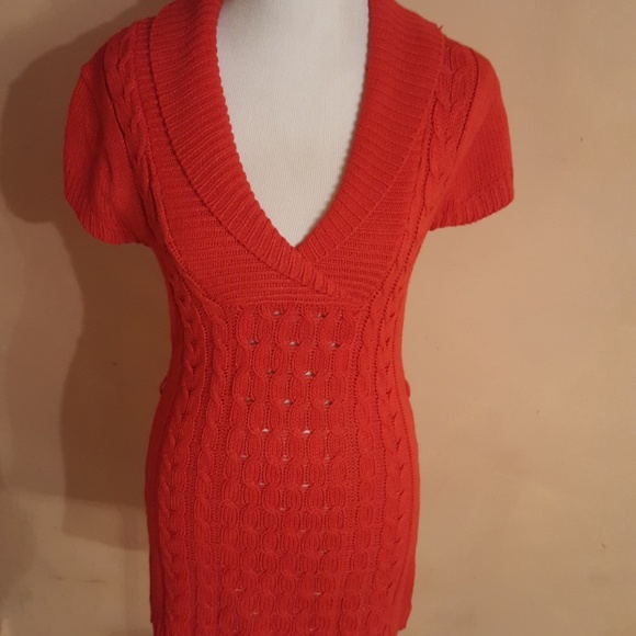 BONGO Red Sweater Tunic - Picture 2 of 8
